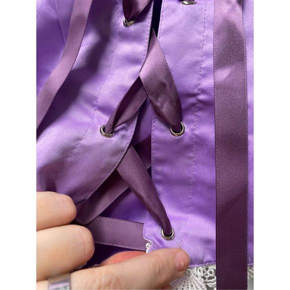 Rapunzel -Tangled Disney Halloween Costume TOP ONLY, Size Small - Picture 4 of 8